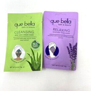 Que Bella Bath & Beauty Cleansing Relaxing Face Masks (2)